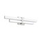 Z-Lite Zane Vanity, 2-Light, 25 In.W x 2.5 In.L x 5 In.H, Brushed Nickel/Frosted 1008-25W-BN-LED - alternate 2